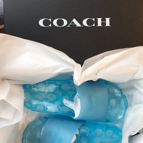 COACH
Ulyssa Water-Resistant Jelly Pool Slides - Picture 10 of 10